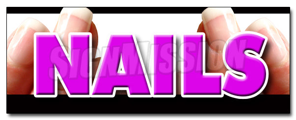 Nails Decal