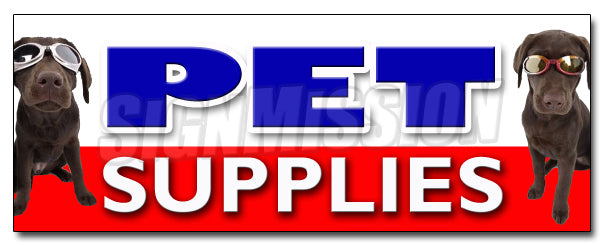 Pet Supplies Decal