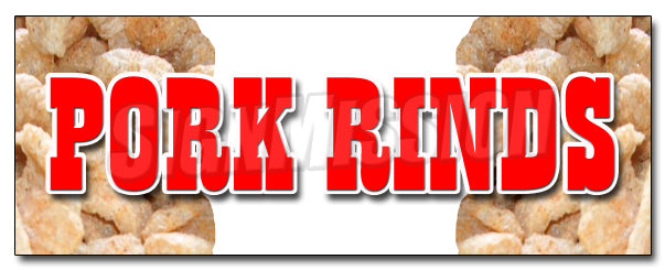 Pork Rinds Decal
