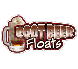 Rootbeer Floats Die Cut Decal