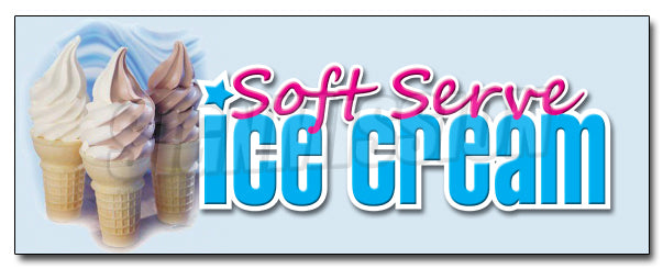 Soft Serve Decal