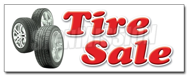 Tire Sale Decal