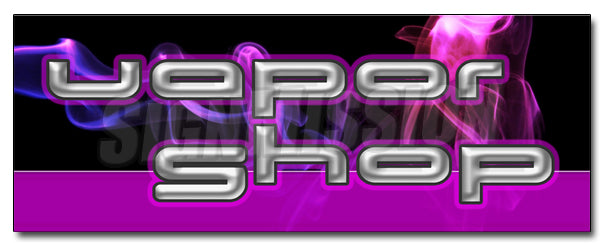 Vapor Shop Decal