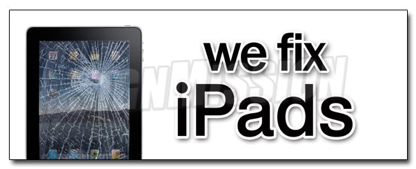 We Fix Ipads Decal