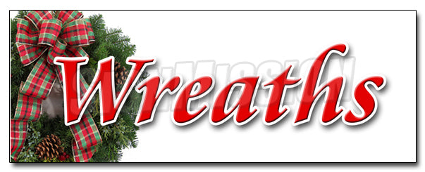 Wreath Decal