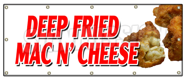 Deep Fried Mac N Cheese Banner