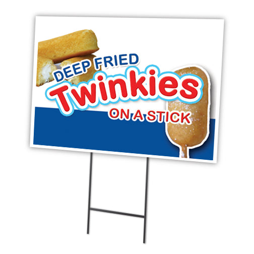 DEEP FRIED TWINKIES ON A STICK