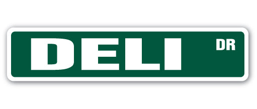 DELI Street Sign