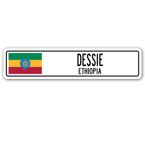 DESSIE, ETHIOPIA Street Sign