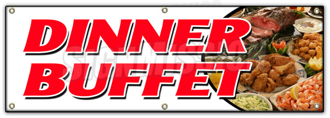 Dinner Buffet Banner