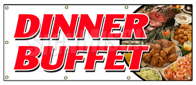 Dinner Buffet Banner