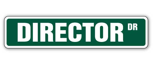 DIRECTOR Street Sign