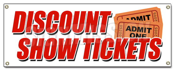 Discount Show Tickets Banner