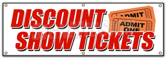 Discount Show Tickets Banner