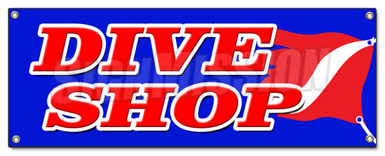 Dive Shop Banner