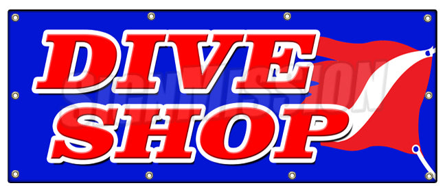 Dive Shop Banner