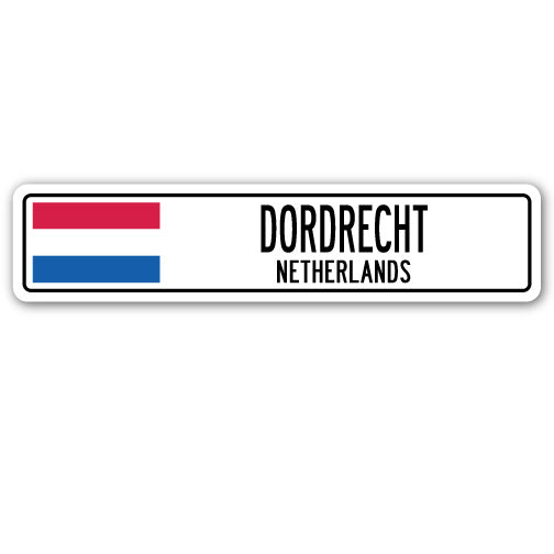 DORDRECHT, NETHERLANDS Street Sign