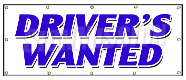 Drivers Wanted Banner