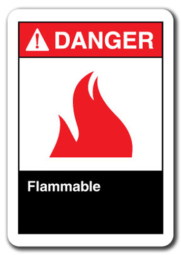 Danger Sign - Flammable