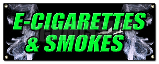 E-Cigs & Smokes Banner