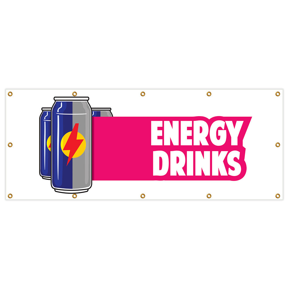 Energy Drinks Banner