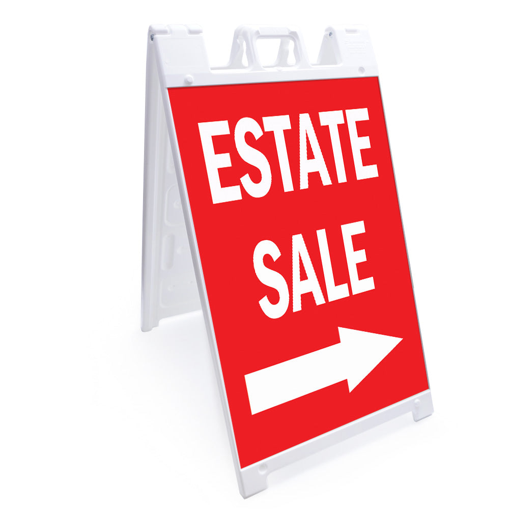 Estate Sale With Arrow