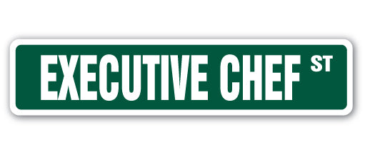 Executive Chef Street Vinyl Decal Sticker