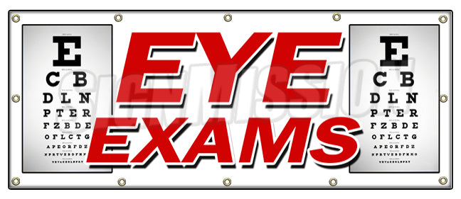 Eye Exams Banner