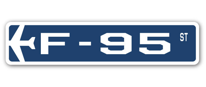 F-95 Street Sign