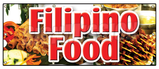 Filipino Food Banner