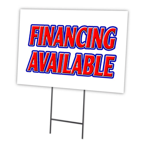 FINANCING AVAILABLE