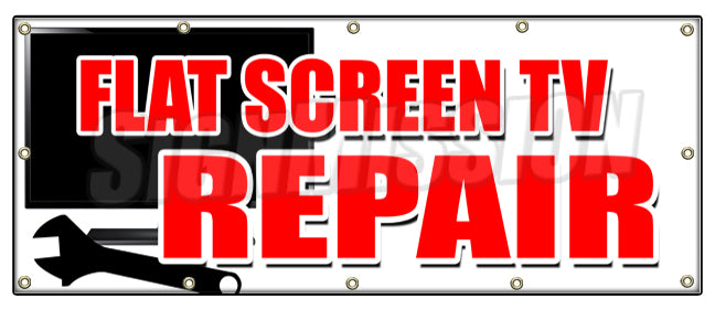 Flat Screen Tv Repair Banner