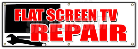 Flat Screen Tv Repair Banner