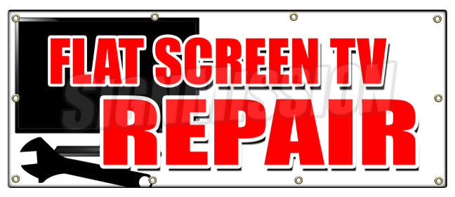 Flat Screen Tv Repair Banner