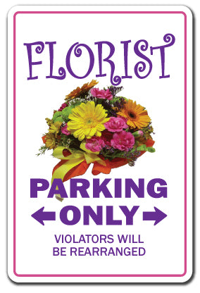 FLORIST ~Novelty Sign
