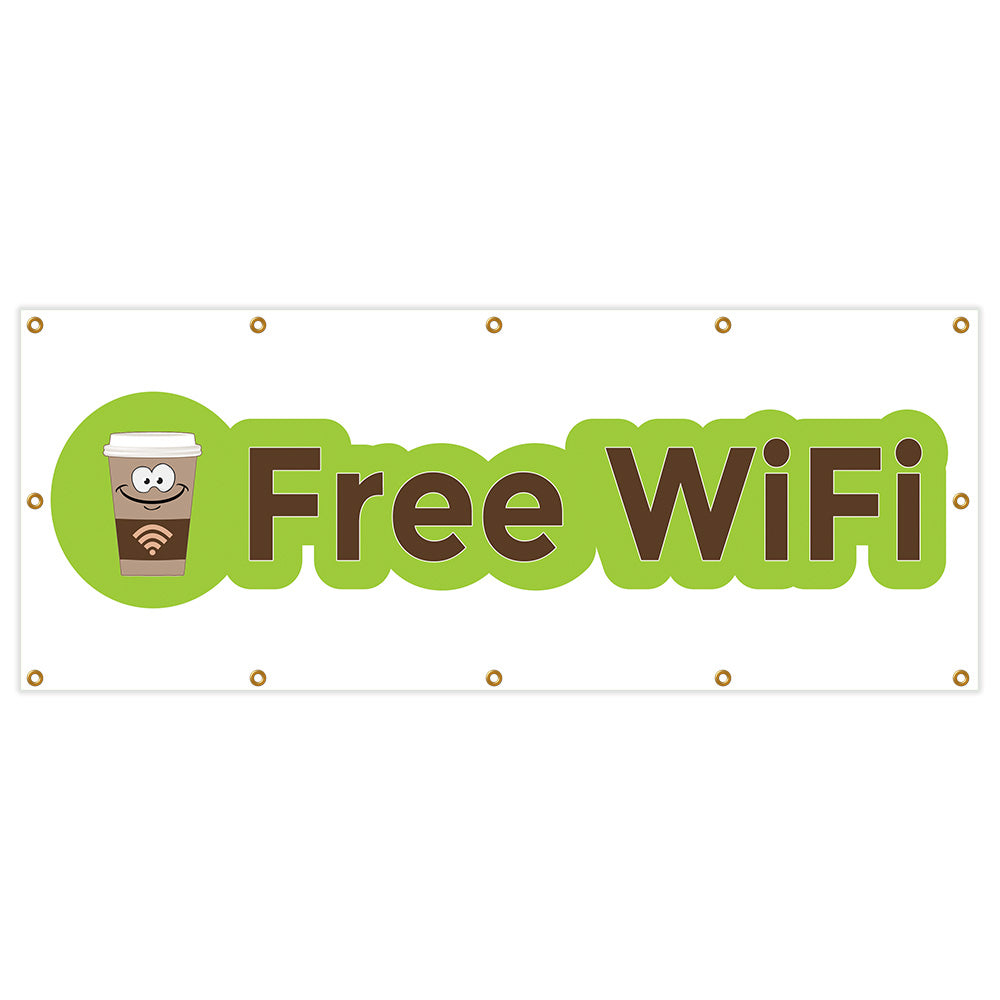 Free Wifi Banner