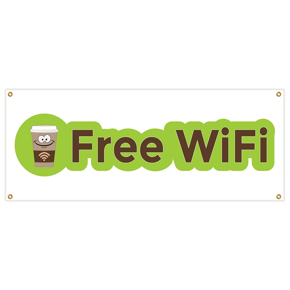 Free Wifi Banner
