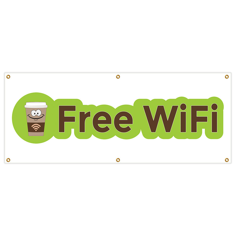Free Wifi Banner