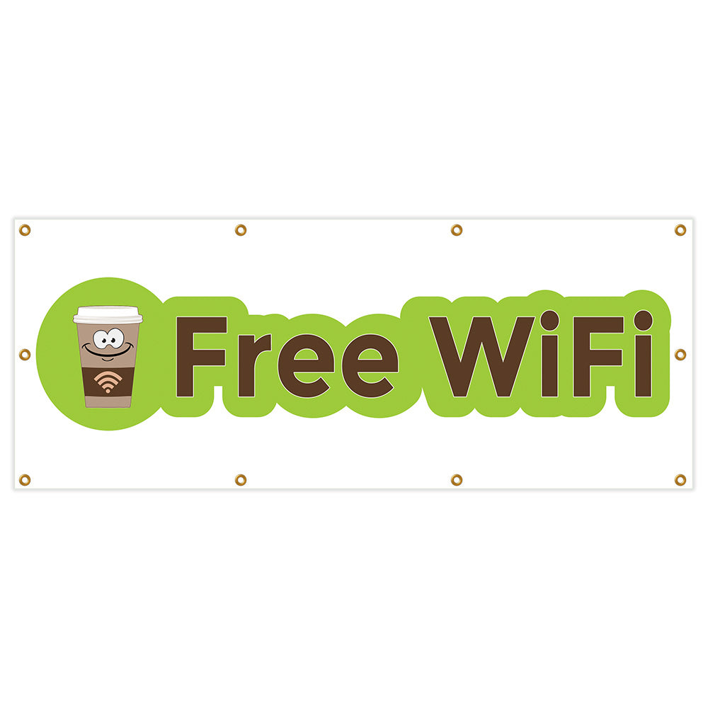 Free Wifi Banner
