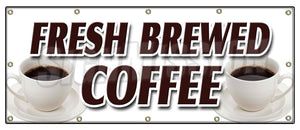 Fresh Brewed Coffee Banner