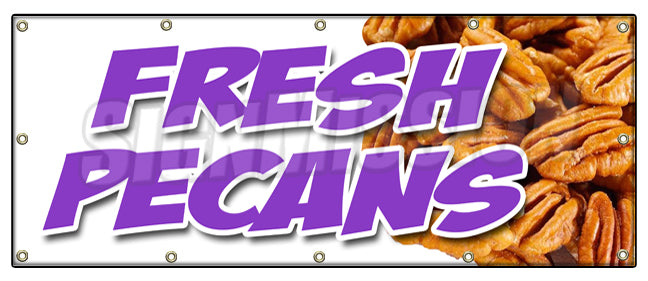 Fresh Pecans Banner