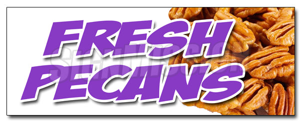Fresh Pecans Decal