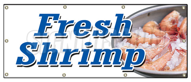 Fresh Shrimp Banner