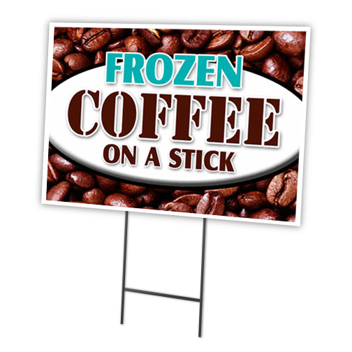 FROZEN COFFEE ON A STICK