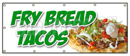 Fry Bread Tacos Banner