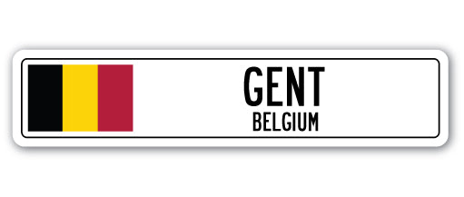 GENT, BELGIUM Street Sign