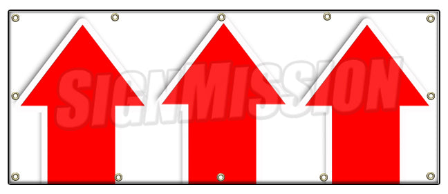 Giant Up Arrow Banner