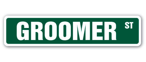 GROOMER Street Sign