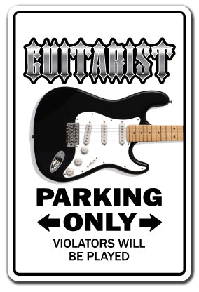 ELECTRIC GUITAR Novelty Sign