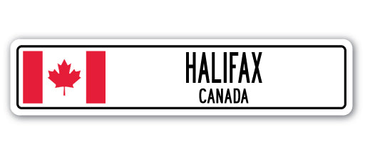 HALIFAX, CANADA Street Sign